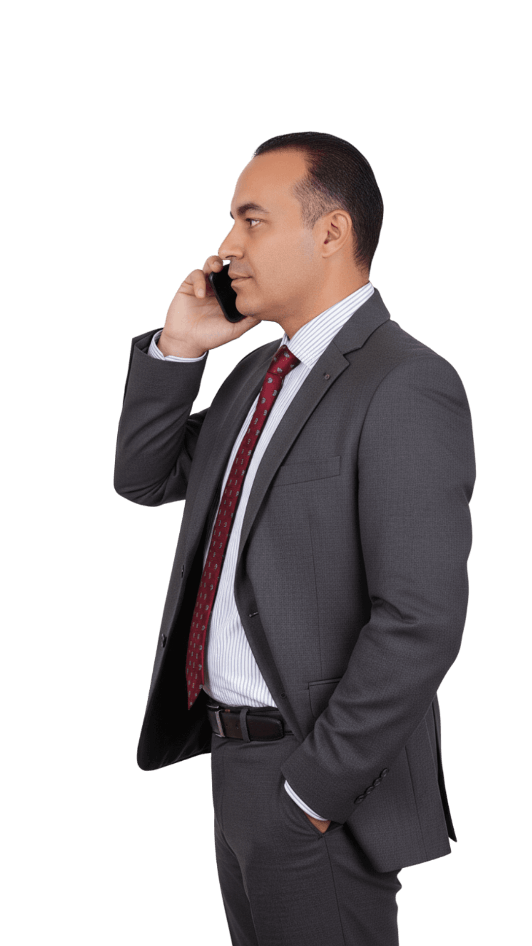 Michael Servius-Pierre-Charles en consultation téléphonique